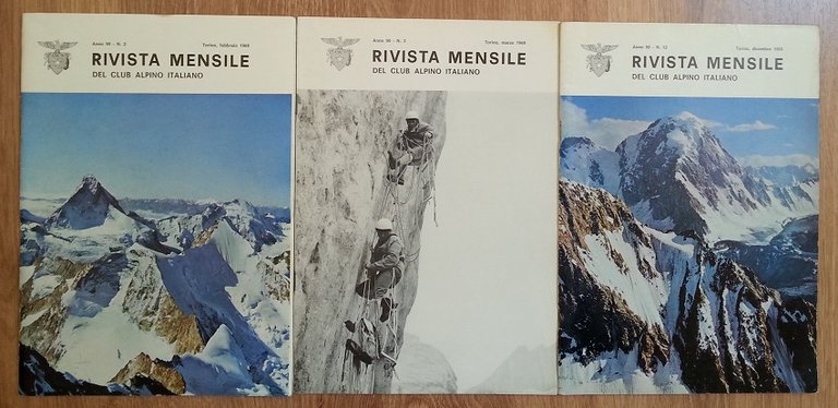 Rivista mensile del Club Alpino Italiano. A: 90 - 1969. …