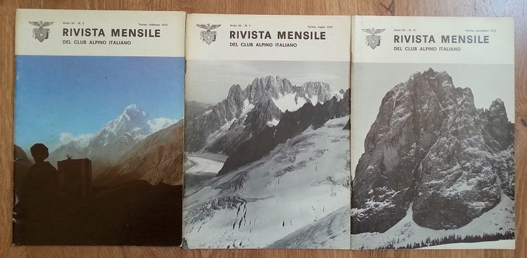 Rivista mensile del Club Alpino Italiano. A: 93 - 1972. …