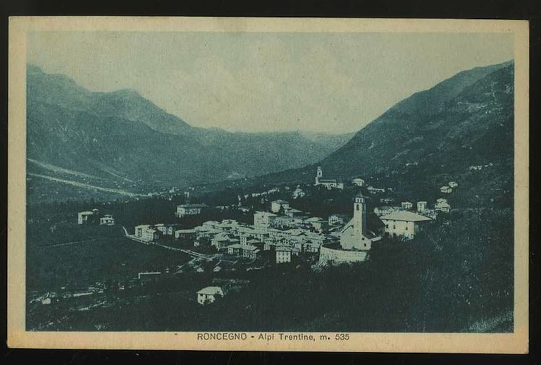 Roncegno. Alpi Trentine m. 535.