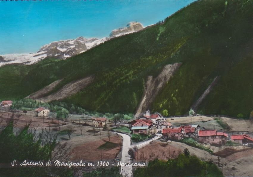S. Antonio di Mavignola m. 1300 - Panorama.