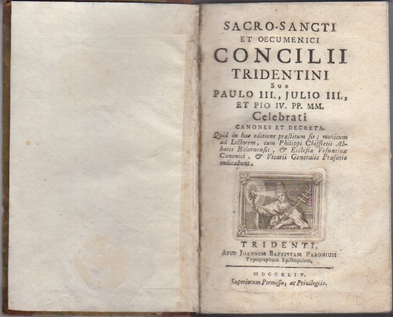 Sacro-sancti et oecumenici Concilii Tridentini sub Paulo III, Julio III …