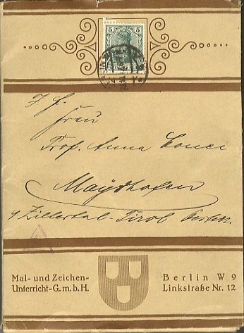 Sammlung von 32 Ã¼berwiegend farbigen Entwurfszeichnungen fÃ¼r Postkarten, Plakate, Reklamemarken, …