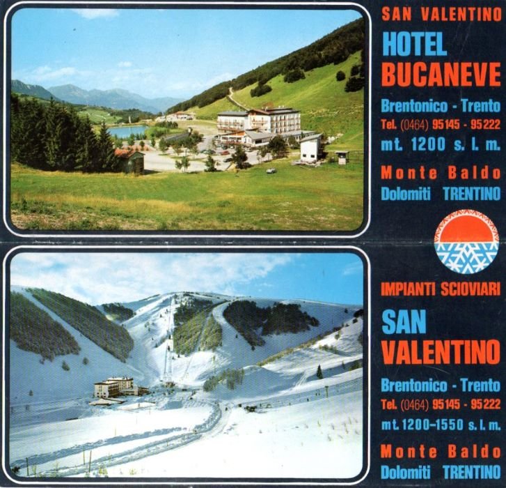 San Valentino: Hotel Bucaneve, Brentonico - Trento.