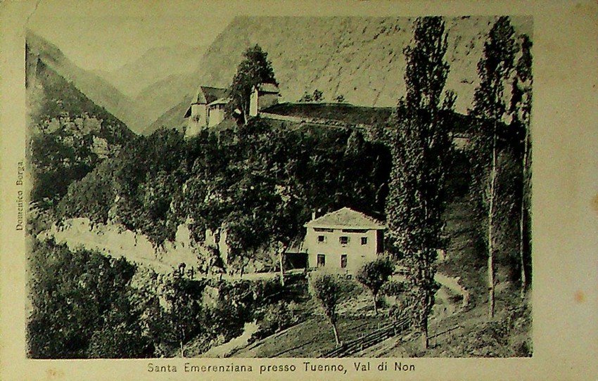 Santa Emerenziana presso Tuenno, Val di Non.