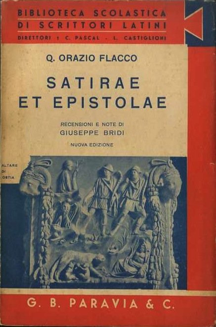 Satirae et epistolae.