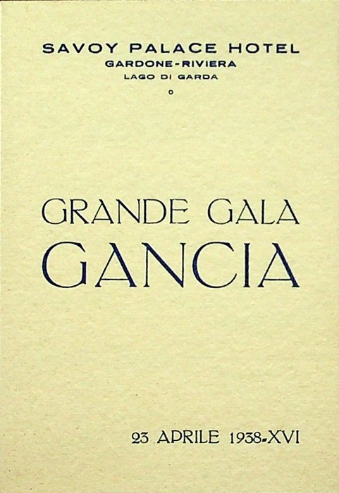 Savoy Palace Hotel: Gardone-Riviera: Lago di Garda.