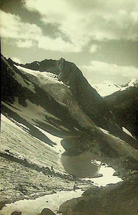 Scendendo dal Passo di Saent in Val Martello: Il Gran …