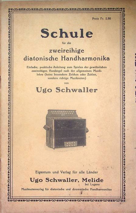 Schule fÃ¼r zweireihige diatonische Handharmonika.