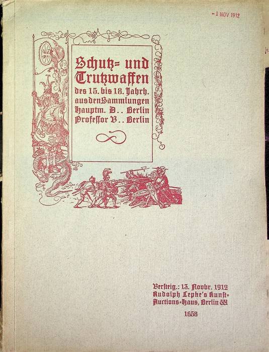 Schutz- und Trutzwaffen des 15. bis 18. Jahrhunderts aus den …