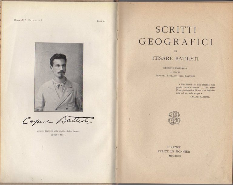 Scritti geografici.