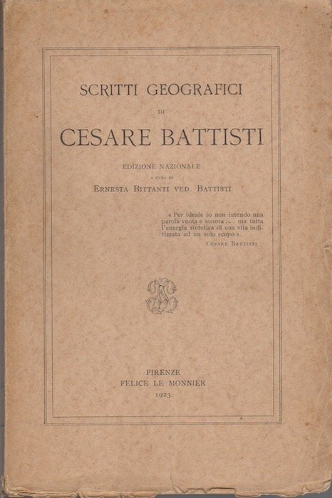 Scritti geografici.