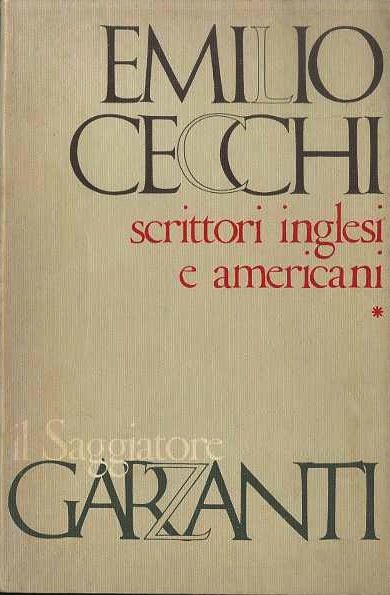 Scrittori inglesi e americani: saggi, note e versioni.