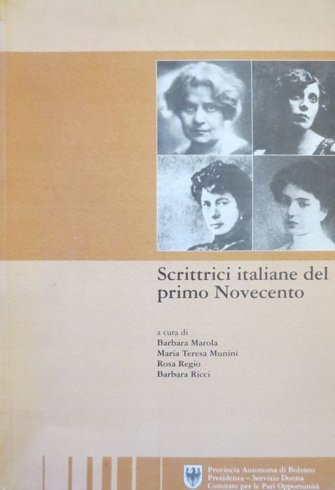 Scrittrici italiane del primo Novecento.