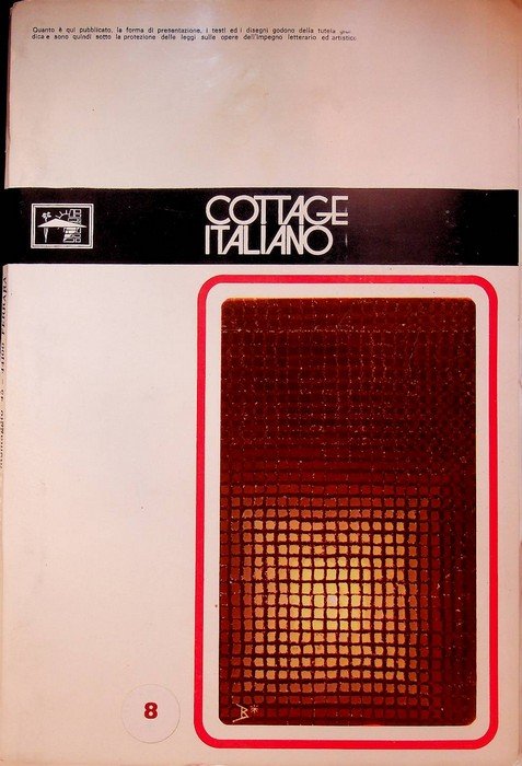 Scuola di arredamento per corrispondenza del Cottage italiano 8.