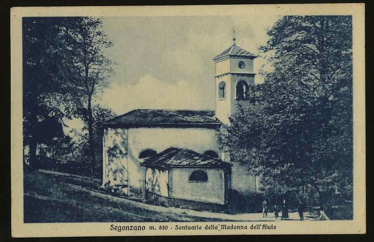 Segonzano m. 850 - Santuario della Madonna dell'Aiuto.