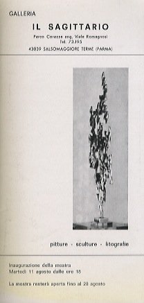 [Sinisca]: pitture - sculture - litografie.