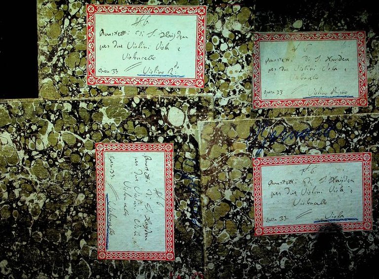 Six quatuors de Haydn pour deux Violons Alto et Basse: …