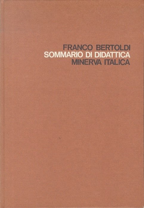 Sommario di didattica.