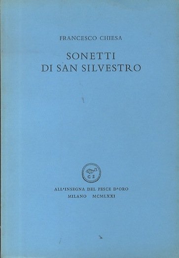 Sonetti di San Silvestro.