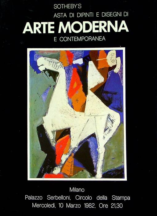 Sotheby's asta di dipinti e disegni di arte moderna e …