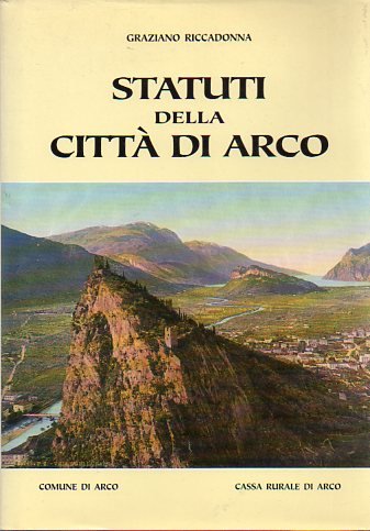 Statuti della cittÃ di Arco.