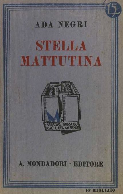 Stella mattutina: romanzo.