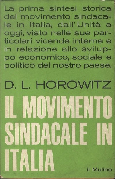 Storia del movimento sindacale in Italia.