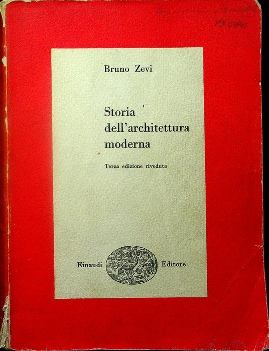 Storia dell'architettura moderna.