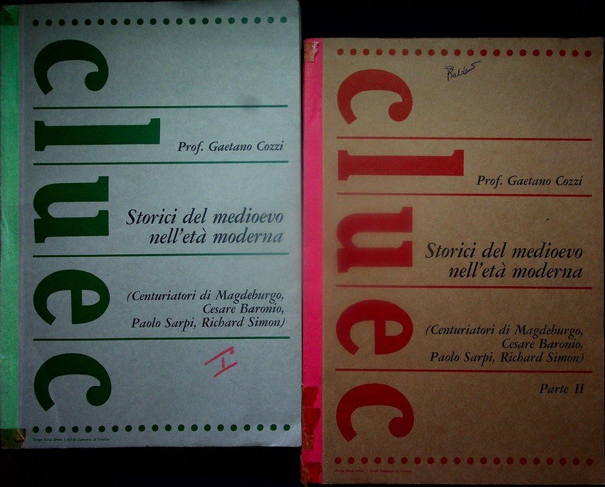 Storici del medioevo nell'etÃ moderna: (Centuriatori di Magdeburgo, Cesare Baronio, … | Immagine principale