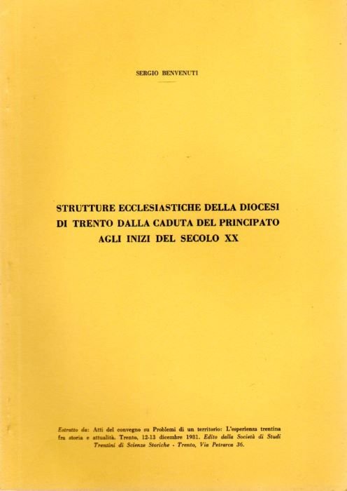 Strutture ecclesiastiche della diocesi di Trento dalla caduta del principato … | Immagine principale