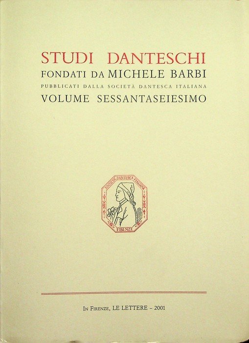 Studi danteschi: volume 66.