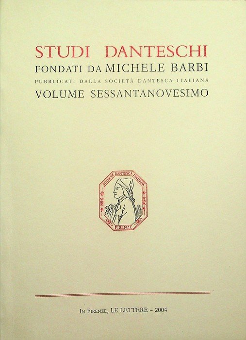 Studi danteschi: volume 69.
