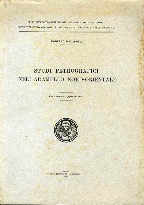 Studi petrografici nell'Adamello Nord-Orientale.