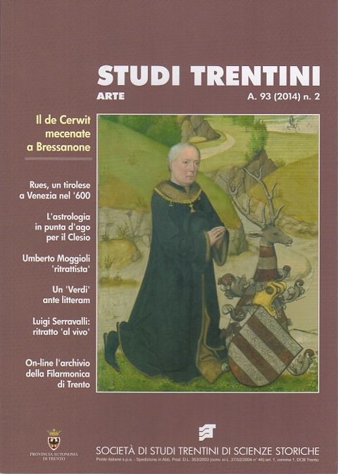 Studi trentini arte: il de Cerwit mecenate a Bressanone.