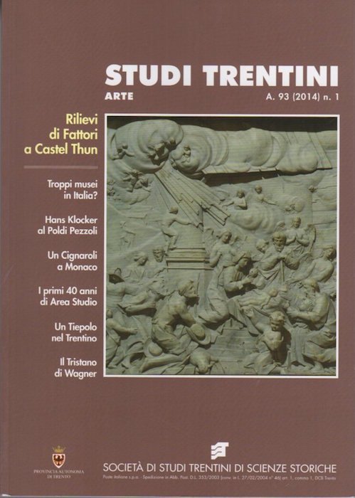 Studi trentini arte: rilievi di Fattori a castel Thun: A. …
