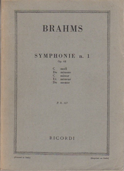 Symphonie n. 1.