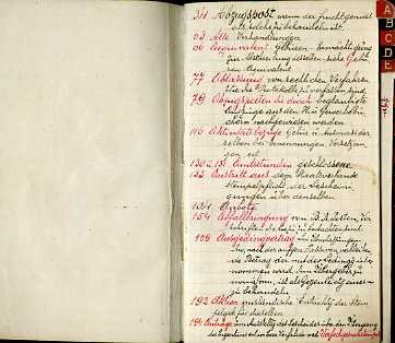 Taccuino delle circolari tirolesi.