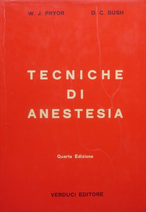 Tecniche di anestesia.