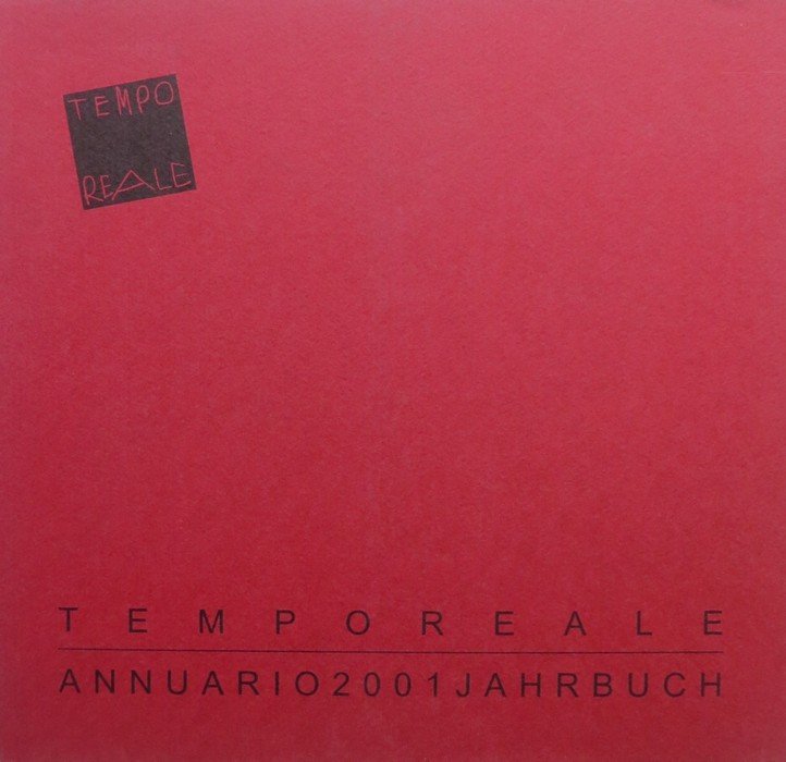 Tempo reale: annuario 2001 Jahrbuch.