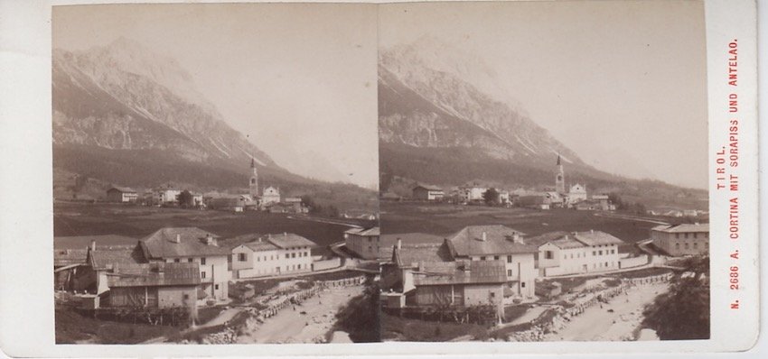 Tirol: 2686 A. Cortina mit Sorapiss und Anteleao.