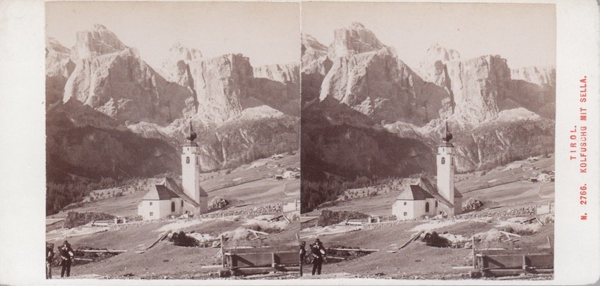 Tirol, Kolfuschg mit Sella, N: 2766.