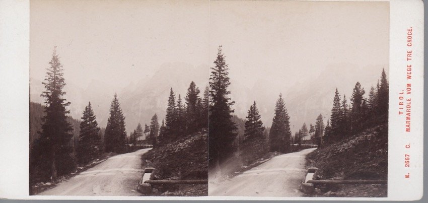 Tirol, Marmarole vom Wege Tre Croce, N: 2667.