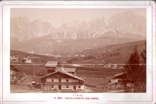 Tirol: N. 2684. Cristallogruppe vom Campo.