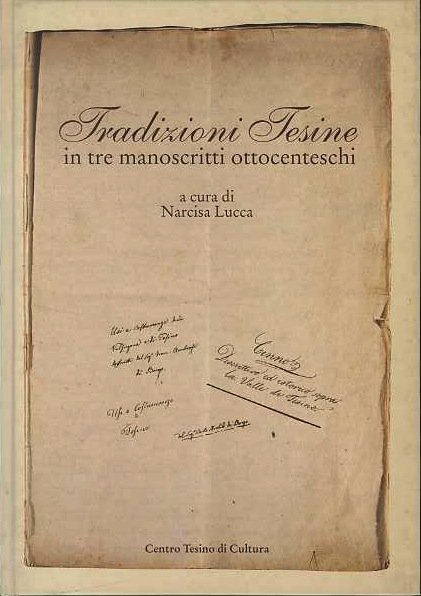 Tradizioni tesine in tre manoscritti ottocenteschi.