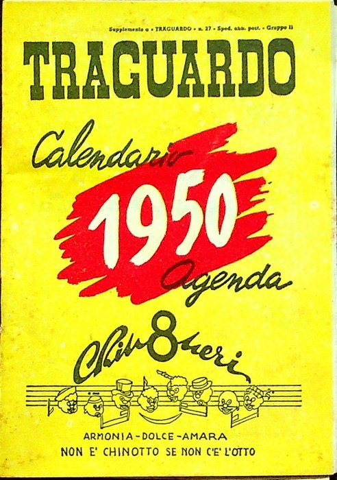 Traguardo: calendario 1950.