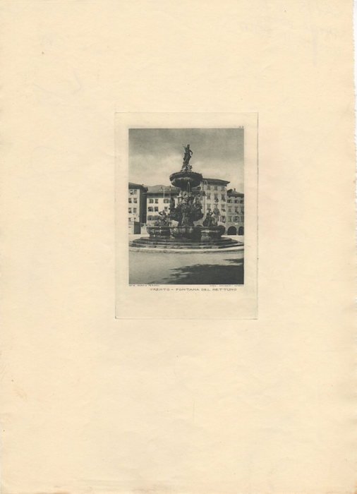 Trento - Fontana del Nettuno.