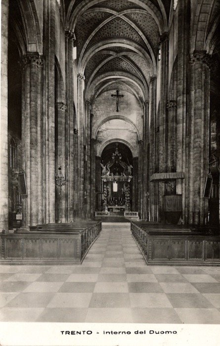 Trento - Interno del Duomo.