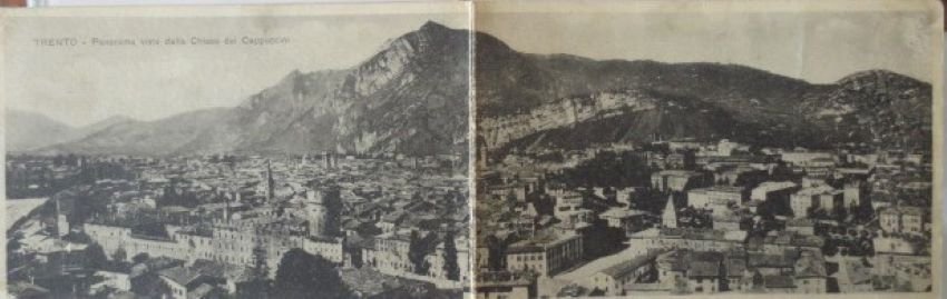 Trento - Panorama visto dalla Chiesa dei Cappuccini.