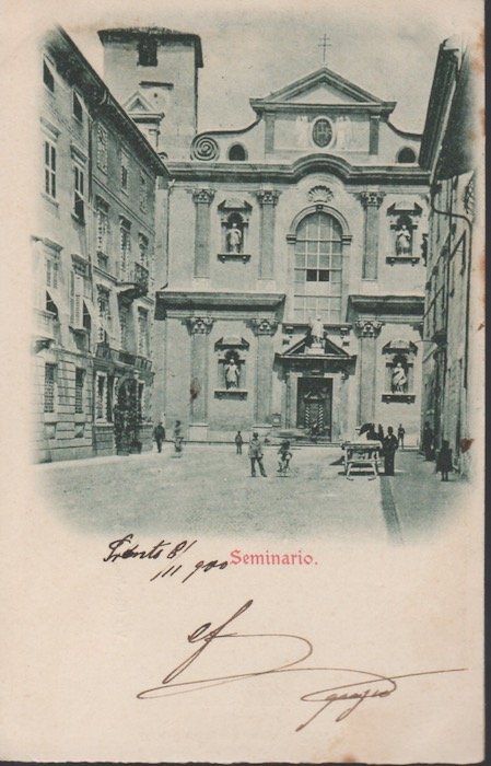Trento - Seminario - Via Oss Mazzurana.