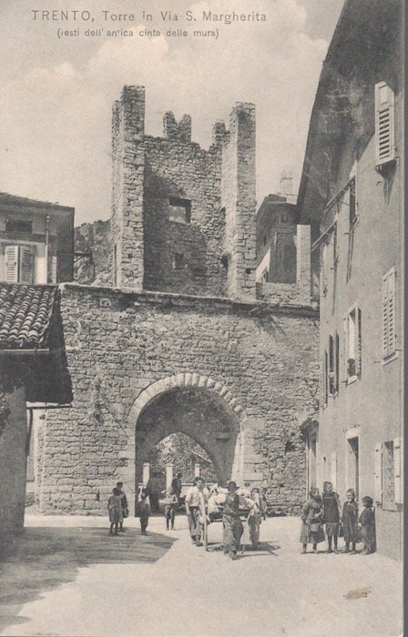 Trento - Torre in Via S. Margherita (resti dell' antica …